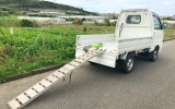 バイクの運搬に❗️軽トラレンタル！